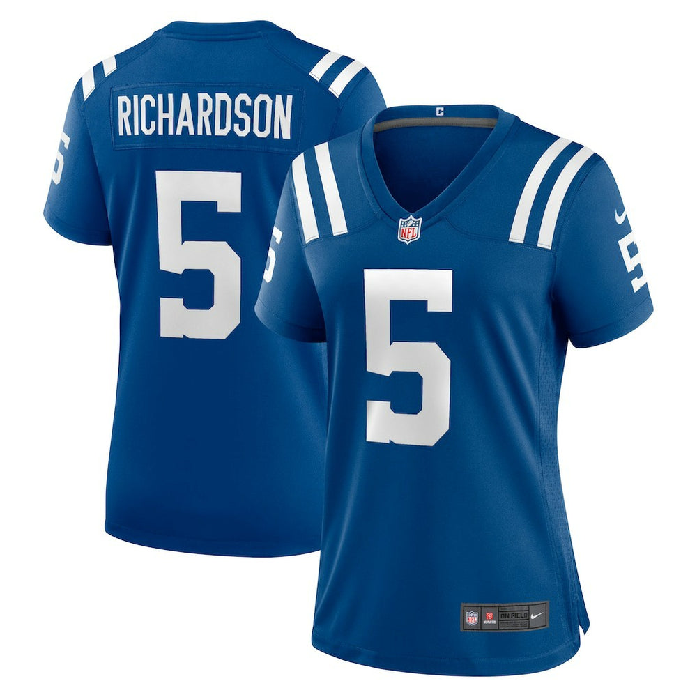 NFL Indianapolis Colts Anthony Richardson Sr.  Women's Team Game Jersey