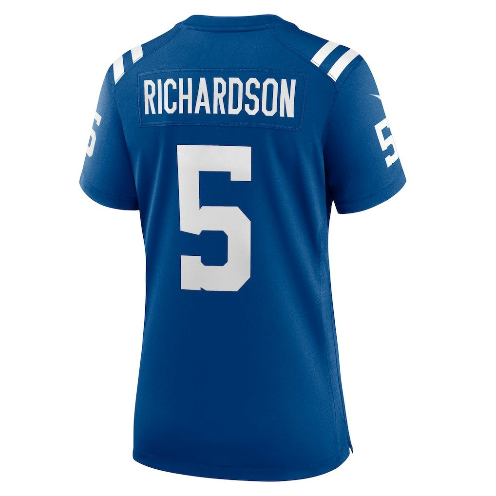 NFL Indianapolis Colts Anthony Richardson Sr.  Women's Team Game Jersey