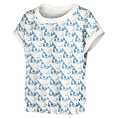 Los Angeles Dodgers Lusso Women's Madge Dolman Tri-Blend T-Shirt - White