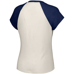 Boston Red Sox Lusso Women's Nikki Raglan T-Shirt - White