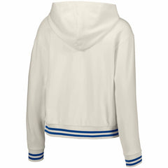 Boston Red Sox Lusso Women's Magnolia Tri-Blend Quarter-Zip Hoodie - White