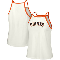San Francisco Giants Lusso Women's Nadine Halter Tank Top - White