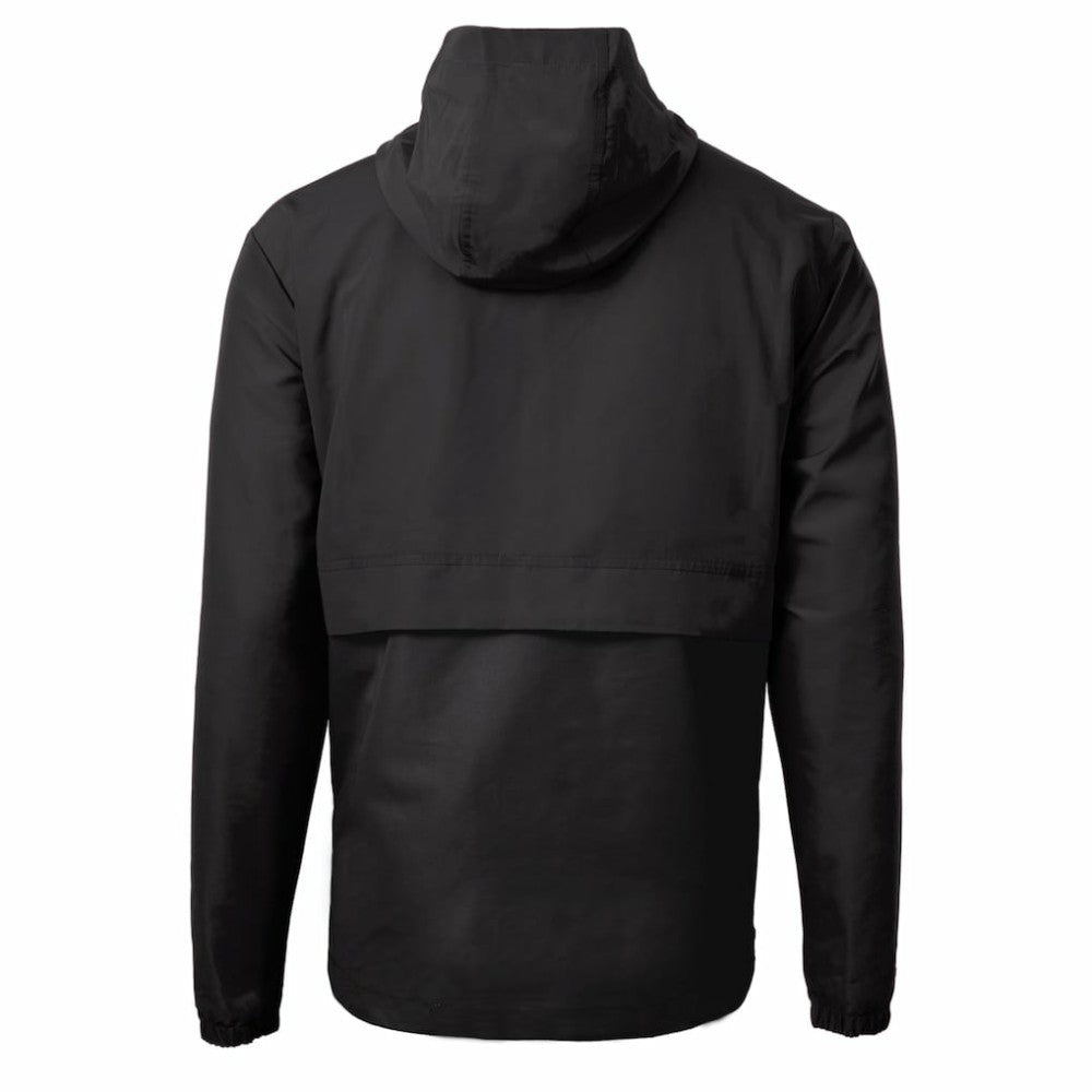 San Francisco Giants Cutter & Buck Charter Eco Recycled Half-Zip Anorak Jacket - Black