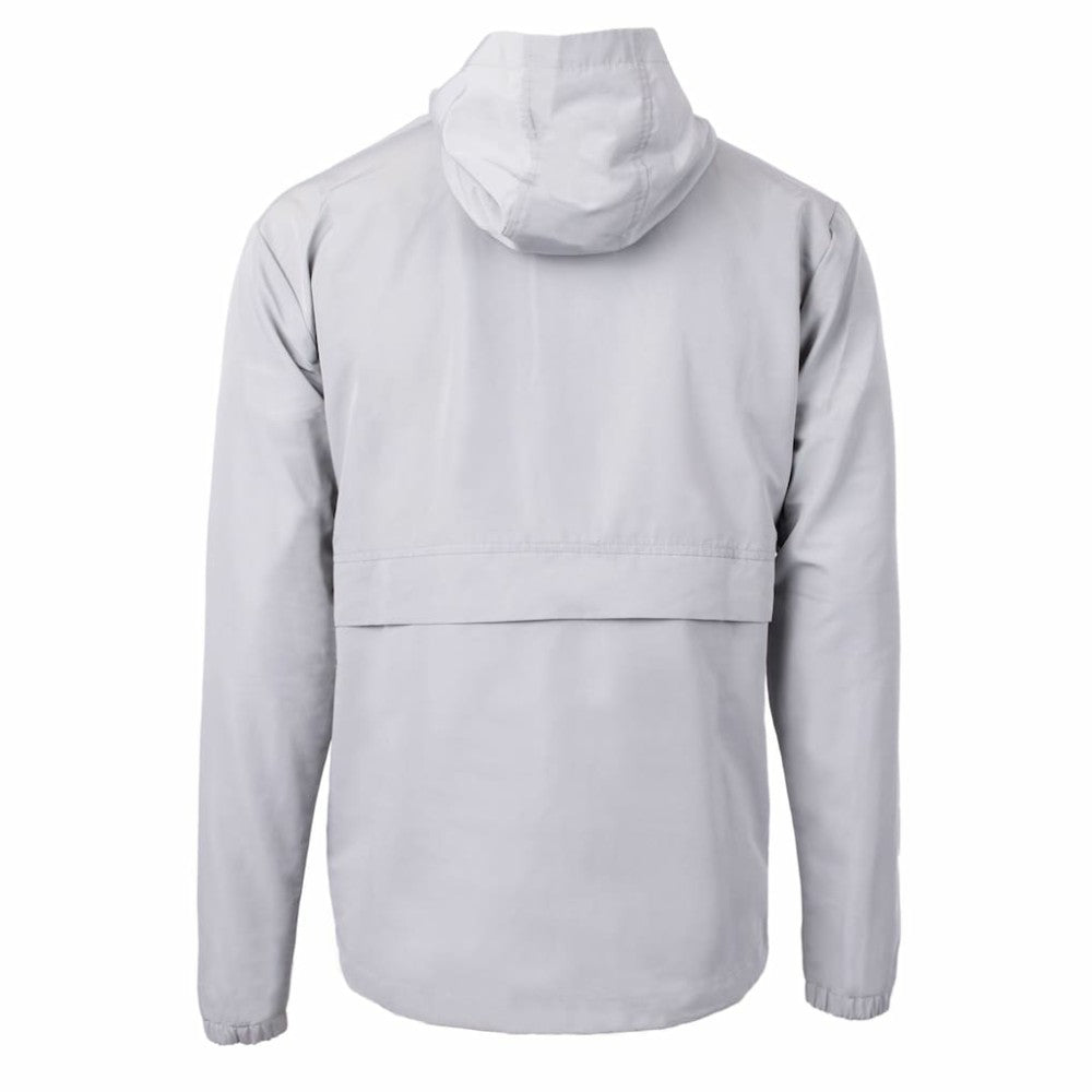 Seattle Mariners Cutter & Buck Charter Eco Recycled Half-Zip Anorak Jacket - Gray