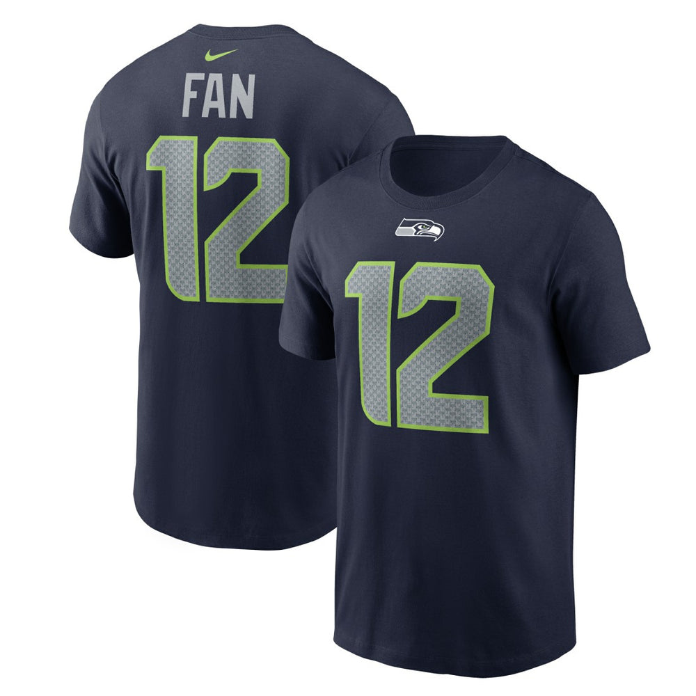 NFL Seattle Seahawks 12s  Name & Number T-Shirt