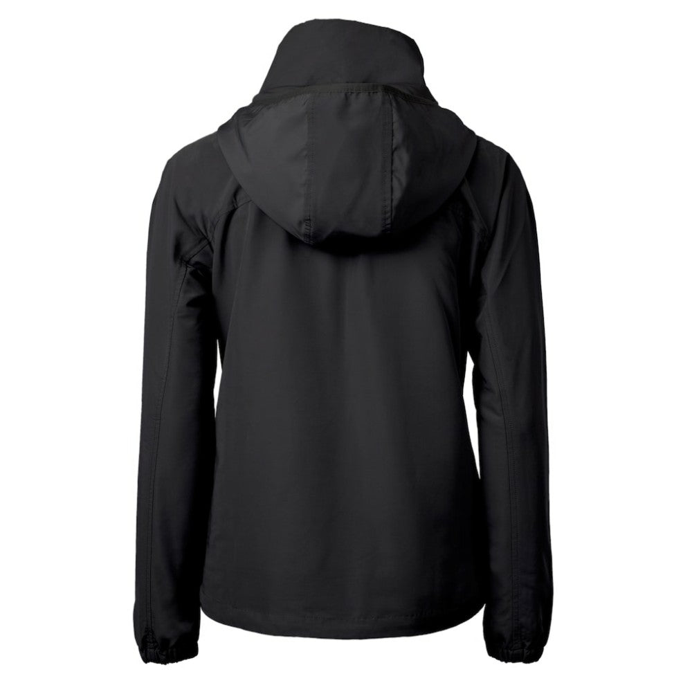 Los Angeles Dodgers Cutter & Buck Women's Charter Eco Recycled Full-Zip Jacket - Black