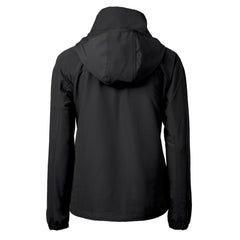 Los Angeles Dodgers Cutter & Buck Women's Charter Eco Recycled Full-Zip Jacket - Black