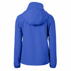 New York Mets Cutter & Buck Women's Charter Eco Recycled Full-Zip Jacket - Blue