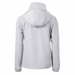 Detroit Tigers Cutter & Buck Women's Charter Eco Recycled Half-Zip Anorak Jacket - Gray