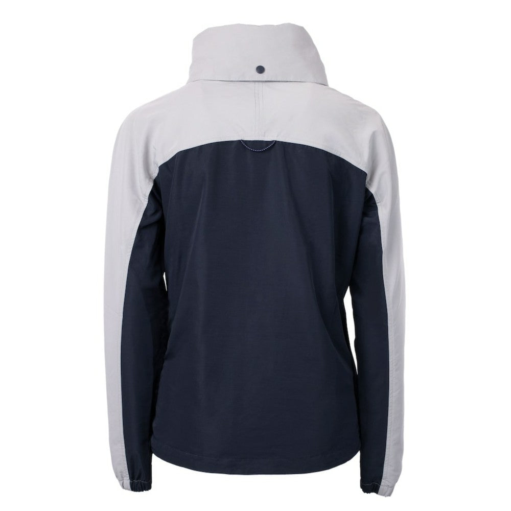 Seattle Mariners Cutter & Buck Women's Charter Eco Recycled Half-Zip Anorak Jacket - Navy