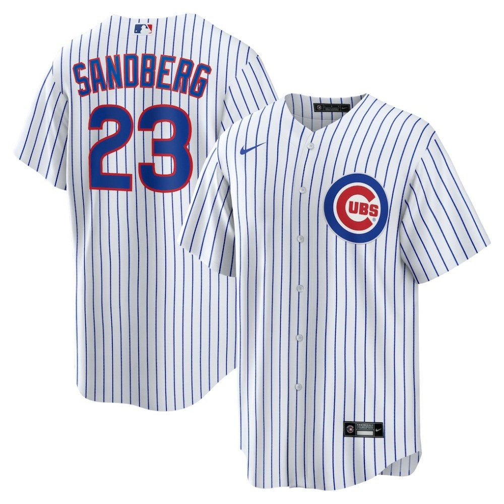 Ryne Sandberg Chicago Cubs Home Retired Player Replica Jersey - White | Nike