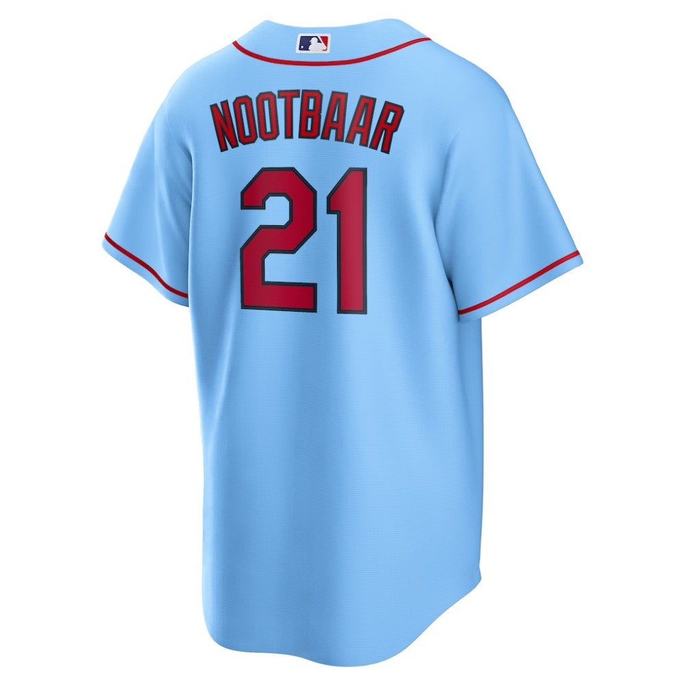 Lars Nootbaar St. Louis Cardinals Alternate Replica Jersey - Light Blue | Nike