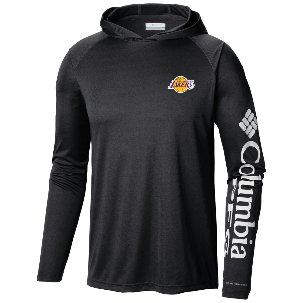 Los Angeles Lakers Terminal Tackle Long Sleeve Hoodie T-Shirt - Black | Columbia sale