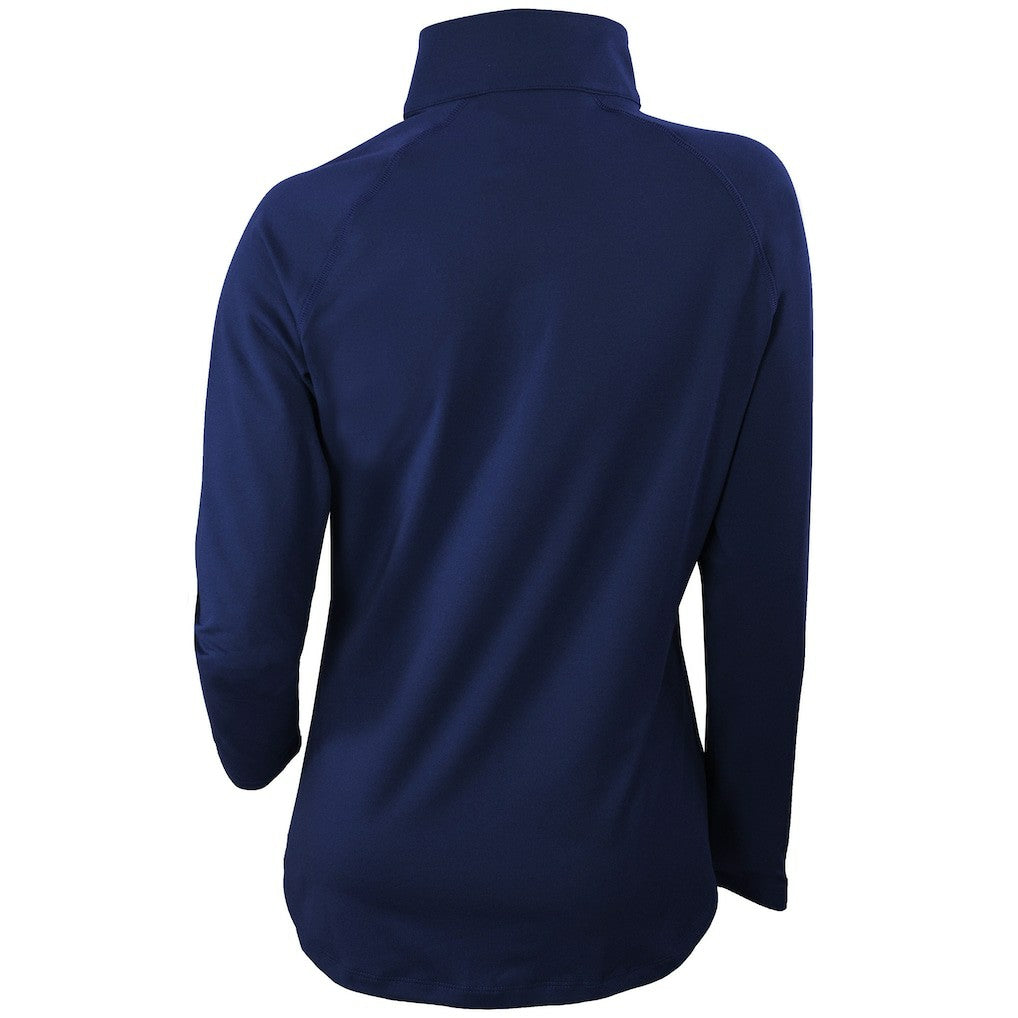 Indiana Pacers Women's Omni-Wick Outward Nine Quarter-Zip Pullover Top - Navy | Columbia outlet