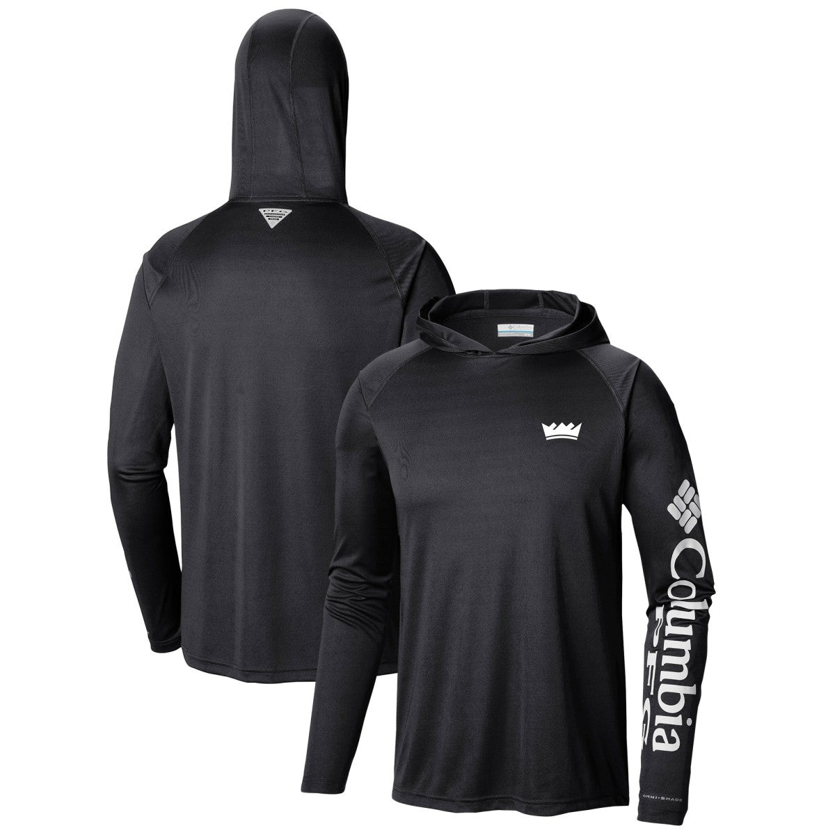 Sacramento Kings Terminal Tackle Long Sleeve Hoodie T-Shirt - Black | Columbia shop