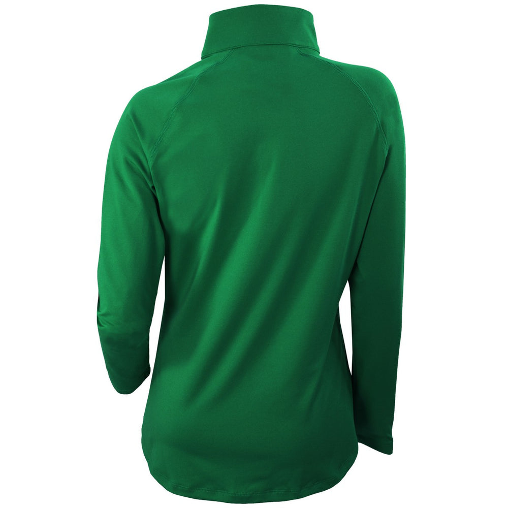 Milwaukee Bucks Women's Omni-Wick Outward Nine Quarter-Zip Pullover Top - Forest Green | Columbia online