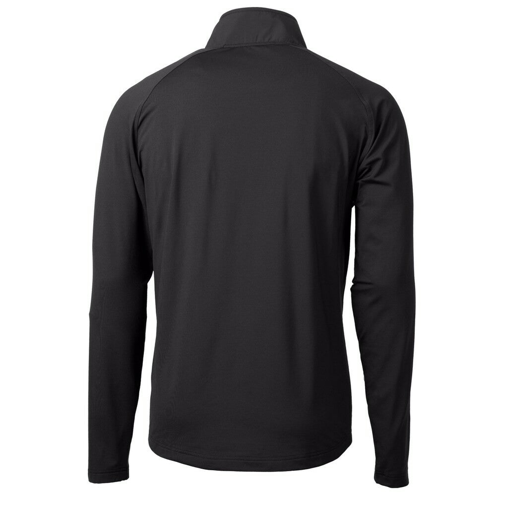 NFL Minnesota Vikings Cutter & Buck Helmet Adapt Eco Knit Hybrid Recycled Quarter-Zip Pullover Top