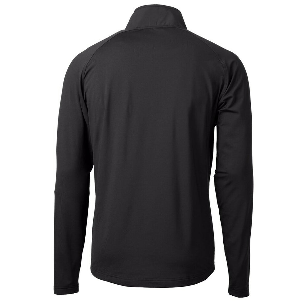 NFL Minnesota Vikings Cutter & Buck Helmet Adapt Eco Knit Hybrid Recycled Quarter-Zip Pullover Top