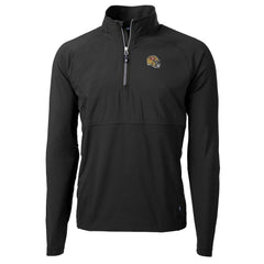 NFL San Francisco 49ers Cutter & Buck Helmet Adapt Eco Knit Hybrid Recycled Quarter-Zip Pullover Top