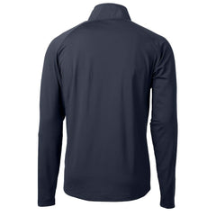 NFL Chicago Bears Cutter & Buck Helmet Adapt Eco Knit Hybrid Recycled Quarter-Zip Pullover Top