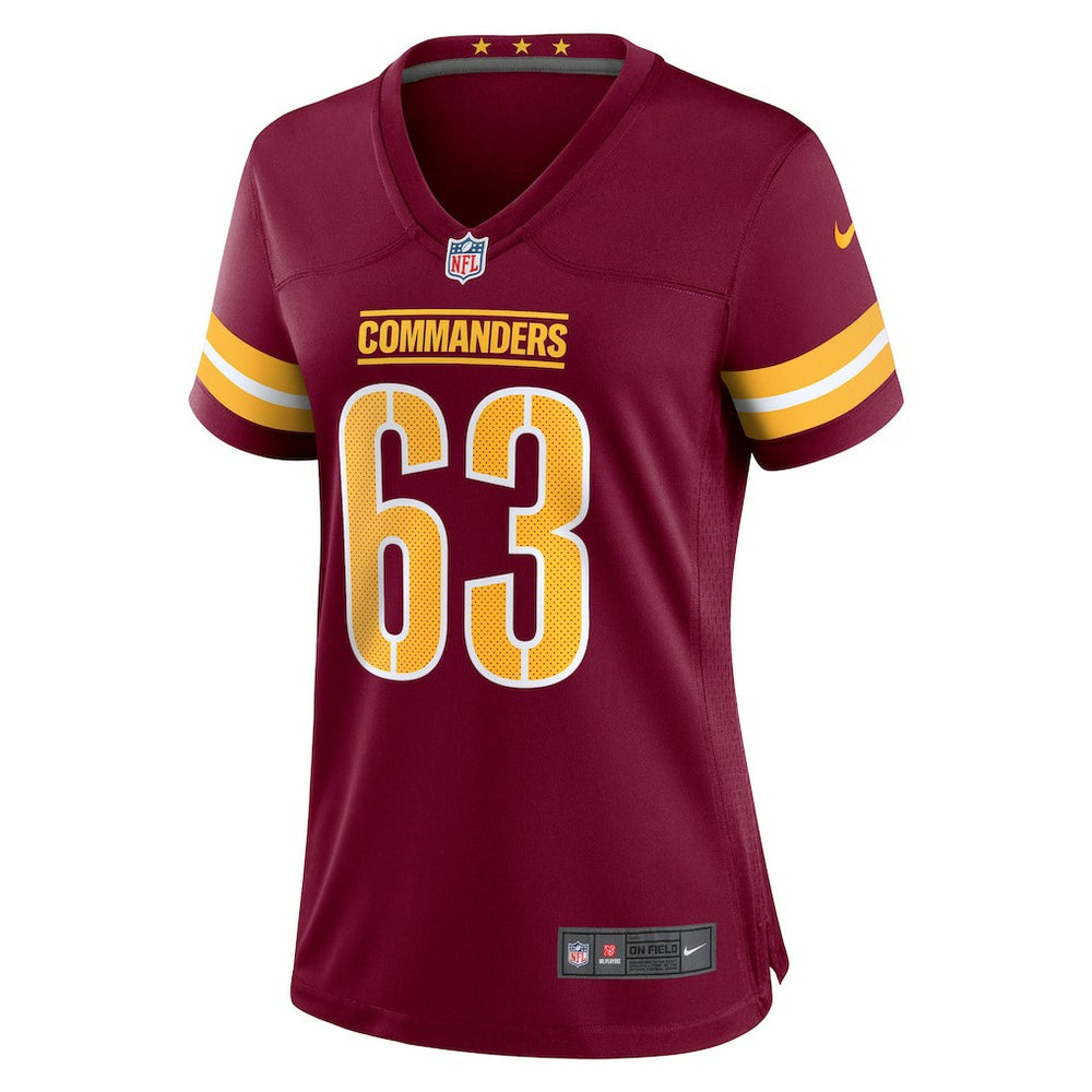 NFL Washington Commanders Nick Gates  Women's Game Player Jersey