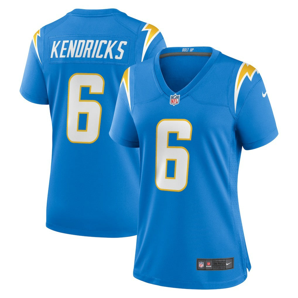 NFL Los Angeles Chargers Eric Kendricks  Women's Game Player Jersey