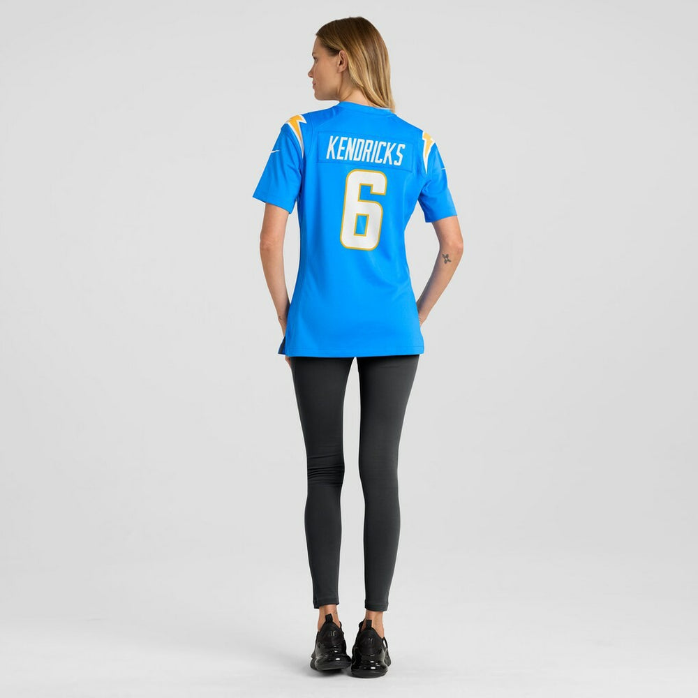NFL Los Angeles Chargers Eric Kendricks  Women's Game Player Jersey