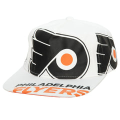 Philadelphia Flyers Mitchell & Ness In Your Face Deadstock Snapback Hat