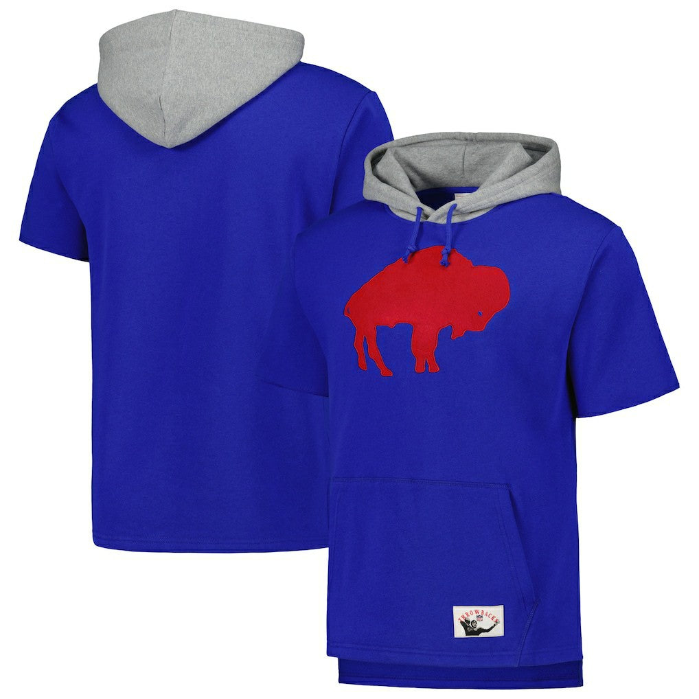 NFL Buffalo Bills Postgame Short Sleeve Hoodie