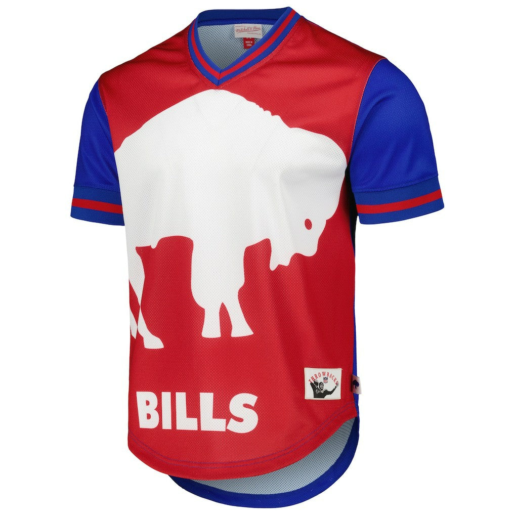 NFL Buffalo Bills Jumbotron 3.0 Mesh V-Neck T-Shirt