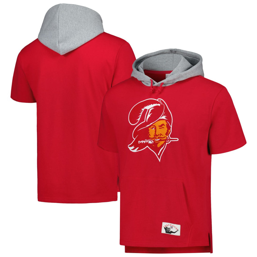 NFL Tampa Bay Buccaneers Postgame Short Sleeve Hoodie