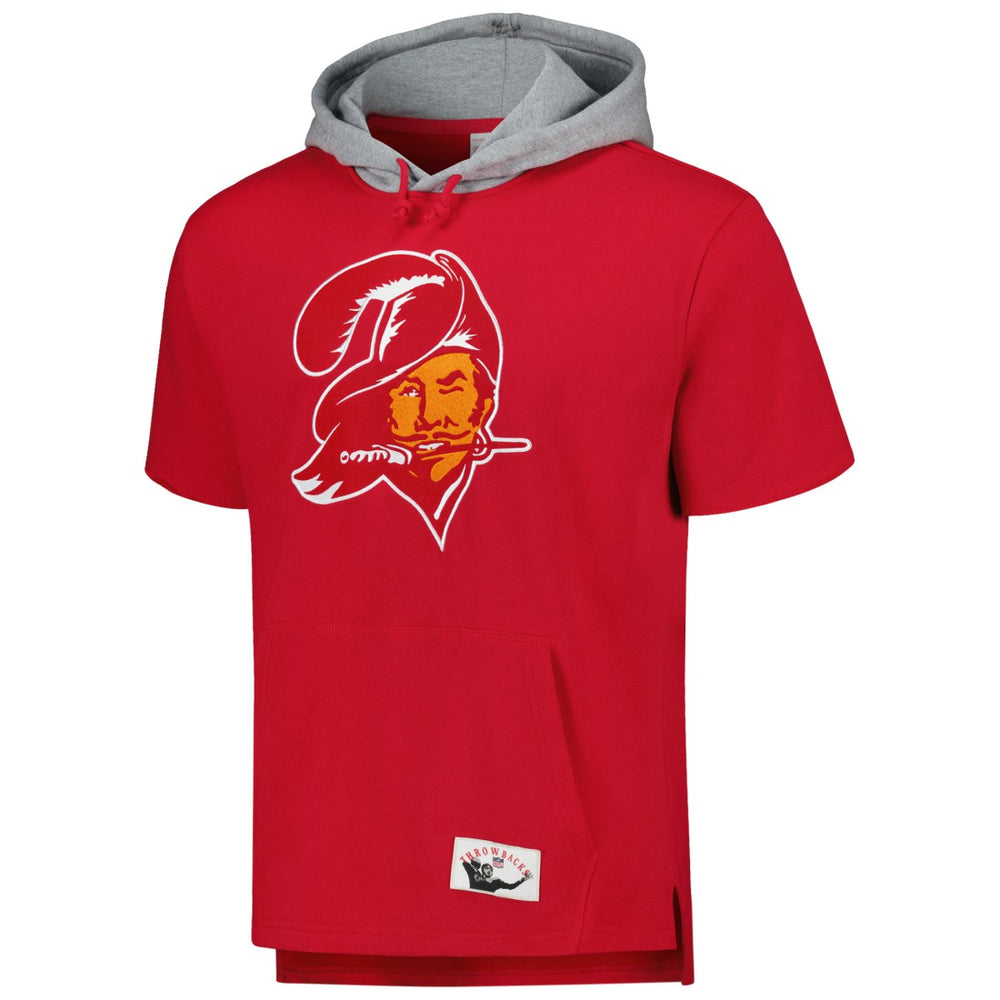 NFL Tampa Bay Buccaneers Postgame Short Sleeve Hoodie