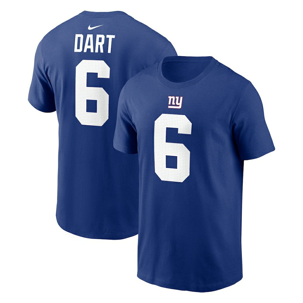 NFL New York Giants Jaxson Dart  Name & Number T-Shirt