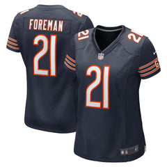 NFL Chicago Bears D'Onta Foreman  Women's Game Jersey