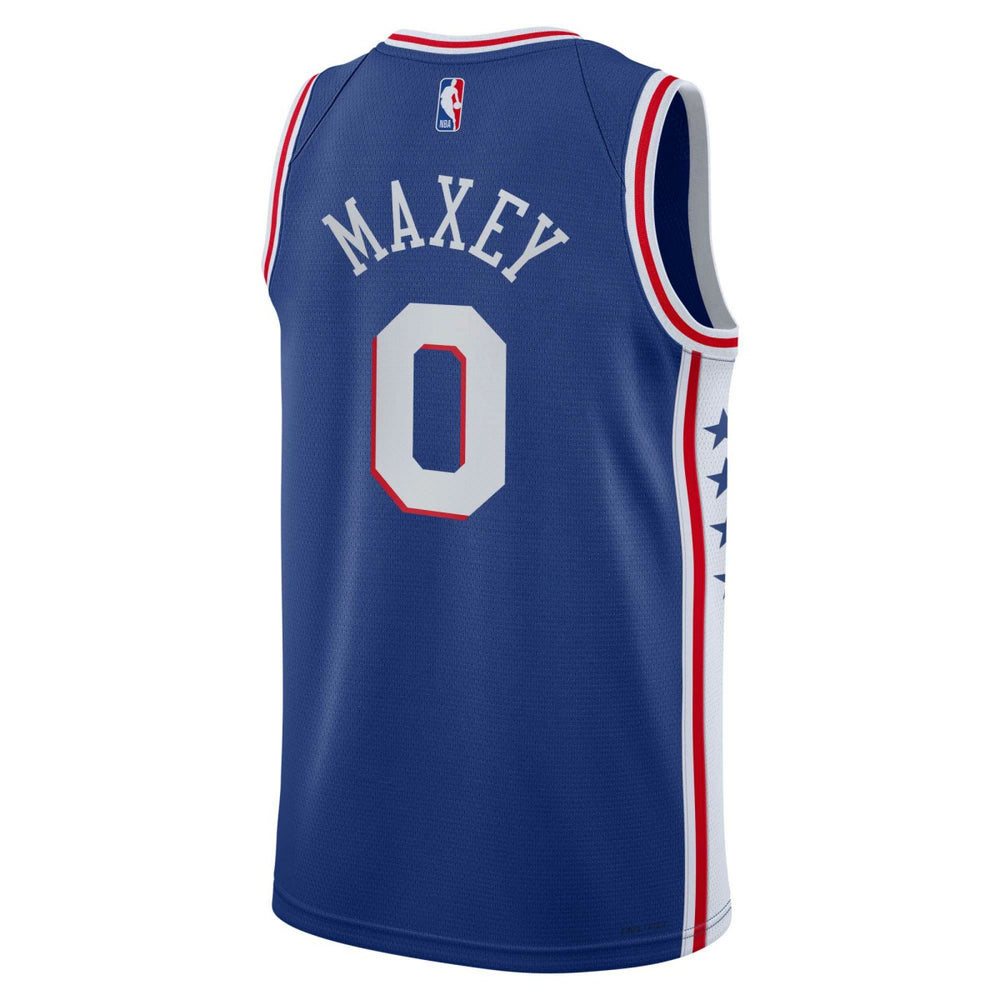 Tyrese Maxey Philadelphia 76ers Youth Swingman Jersey - Icon Edition - Royal | Nike shop