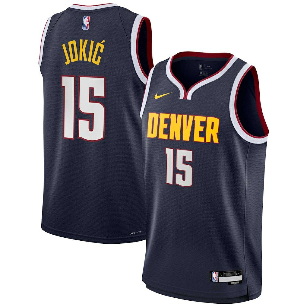 Nikola Jokic Denver Nuggets Youth Swingman Jersey sale - Icon Editi- Navy | Nike for sale