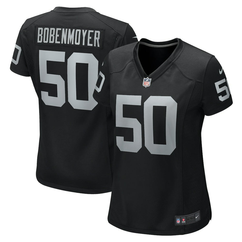 NFL Las Vegas Raiders Jacob Bobenmoyer  Women's Game Player Jersey