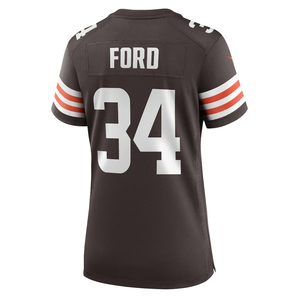 NFL Cleveland Browns Jerome Ford  Women's Game Player Jersey