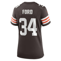 NFL Cleveland Browns Jerome Ford  Women's Game Player Jersey