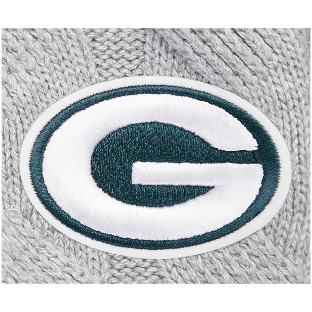 NFL Green Bay Packers Pro Standard Women's Prep V-Neck Pullover Sweater
