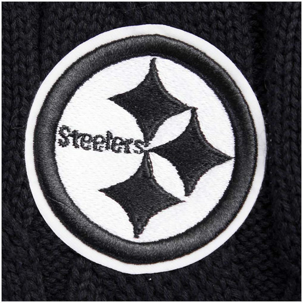 NFL Pittsburgh Steelers Pro Standard Women's Prep V-Neck Pullover Sweater