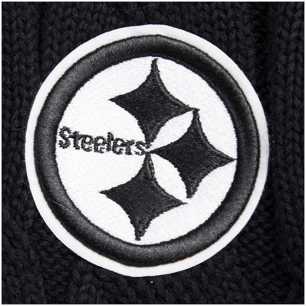 NFL Pittsburgh Steelers Pro Standard Women's Prep V-Neck Pullover Sweater