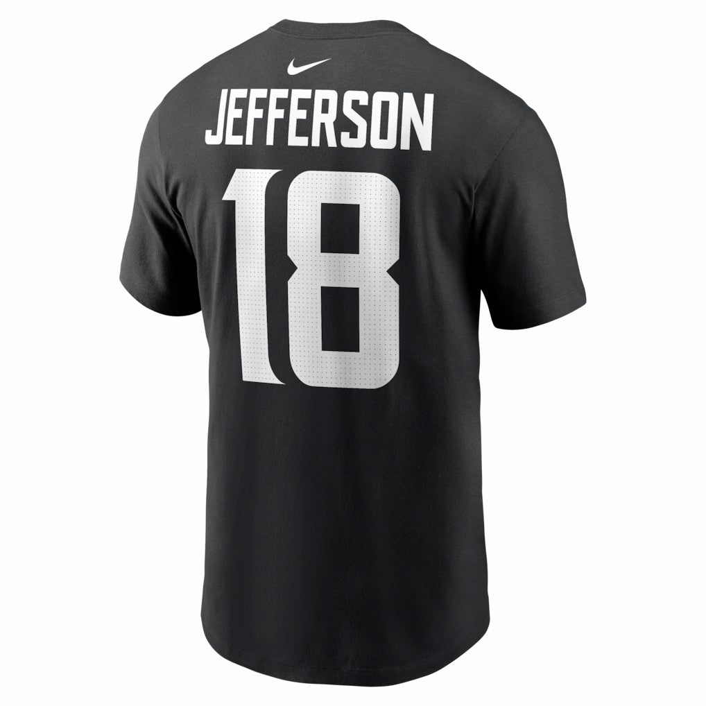 NFL Minnesota Vikings Justin Jefferson  Name & Number T-Shirt