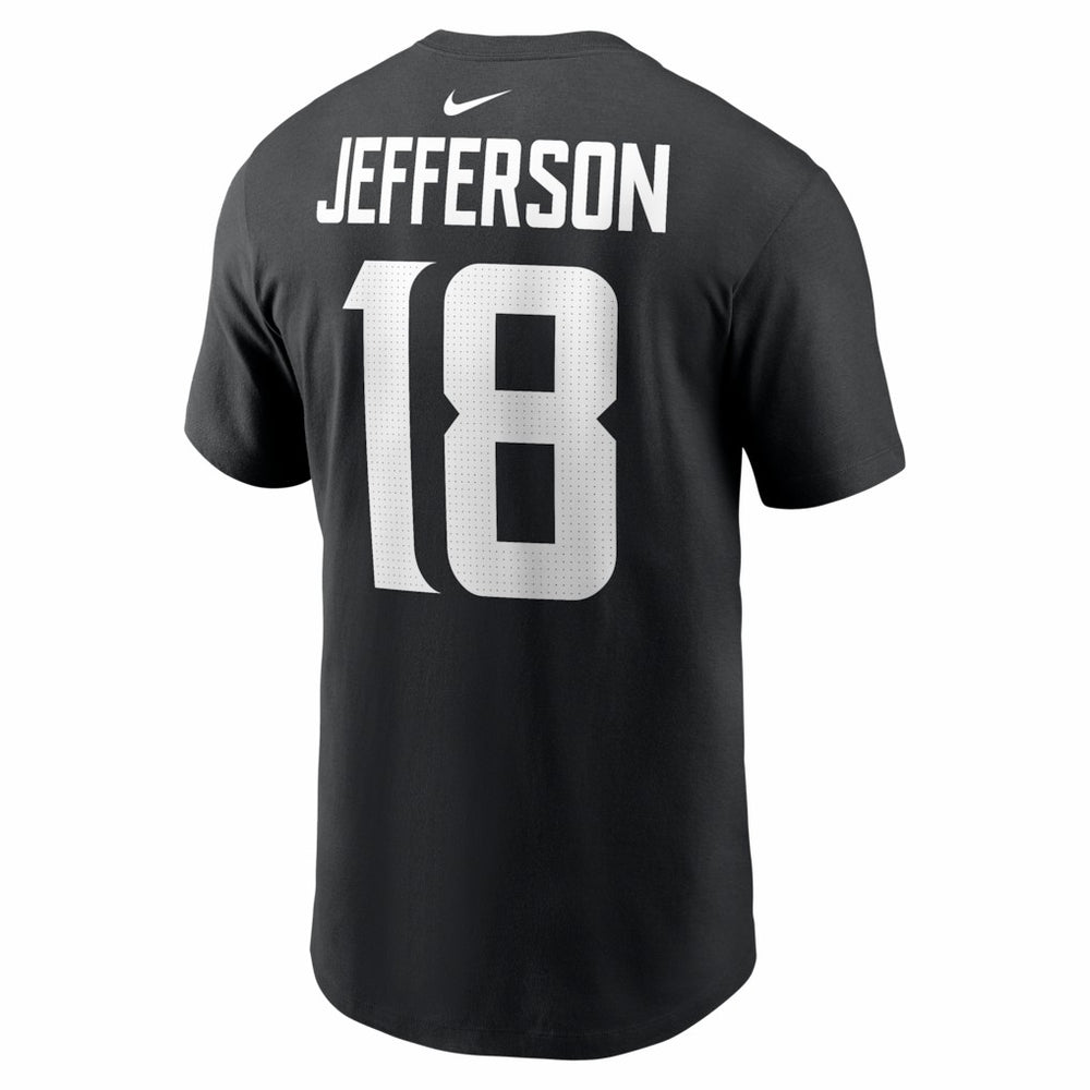 NFL Minnesota Vikings Justin Jefferson  Name & Number T-Shirt