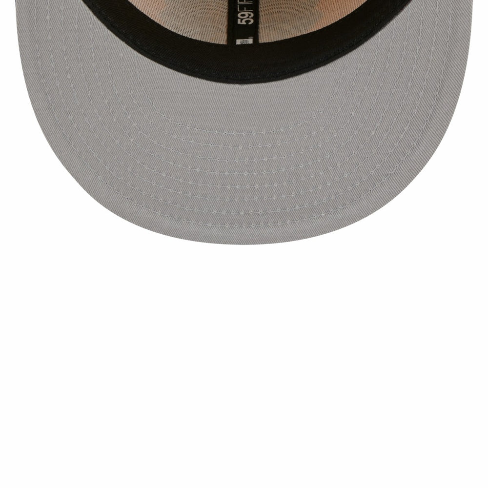 New York Knicks Fall Leaves 2-Tone 59FIFTY Fitted Hat - Yellow/Red | New Era on sale