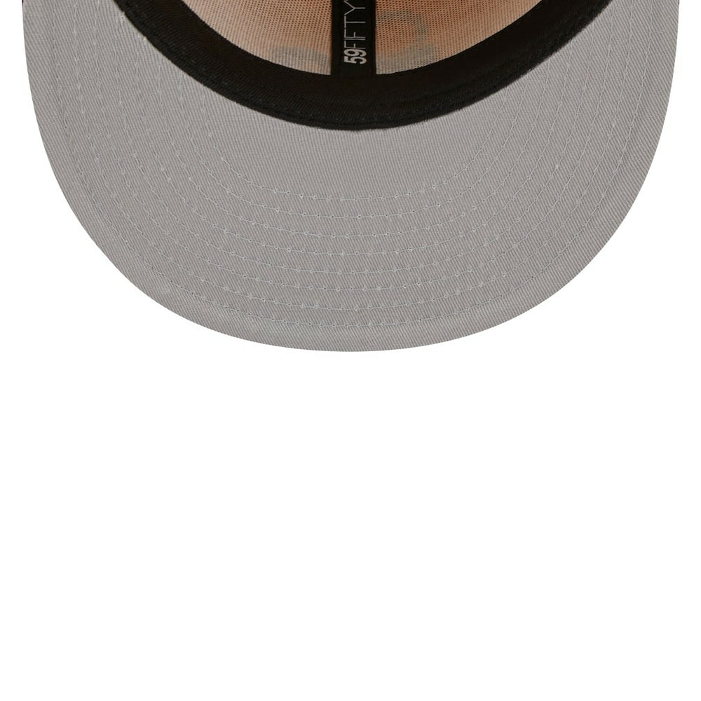 Philadelphia 76ers Fall Leaves 2-Tone 59FIFTY Fitted Hat - Yellow/Red | New Era outlet