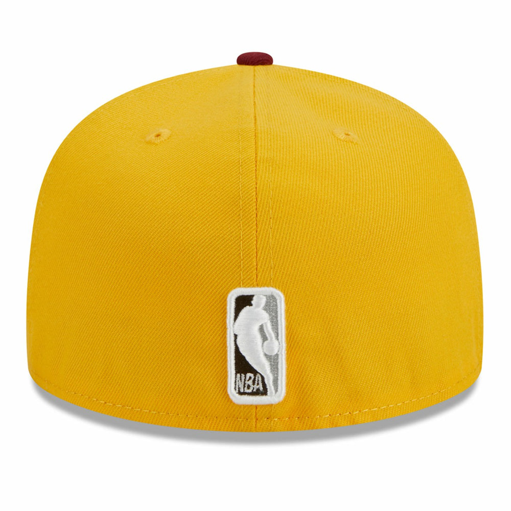 Phoenix Suns Fall Leaves 2-Tone 59FIFTY Fitted Hat - Yellow/Red | New Era on sale