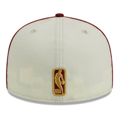 Cleveland Cavaliers Piping 2-Tone 59FIFTY Fitted Hat sale - Cream/Wine | New Era outlet