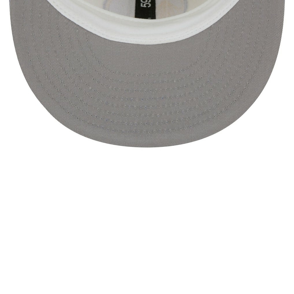 Golden State Warriors Piping 2-Tone 59FIFTY Fitted Hat sale - Cream/Royal | New Era cheap