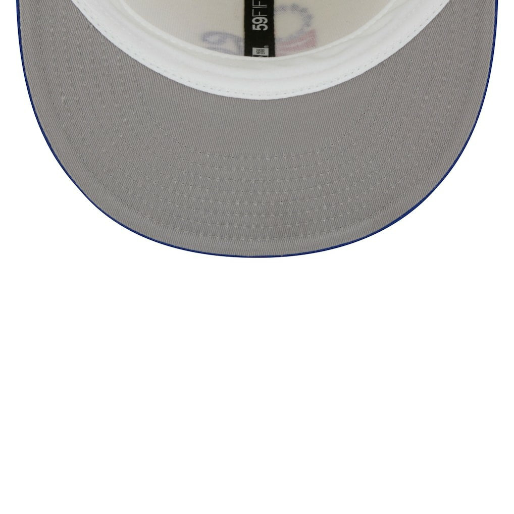 Philadelphia 76ers Piping 2-Tone 59FIFTY Fitted Hat - Cream/Royal | New Era online